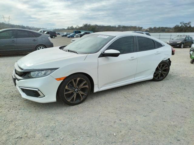 HONDA CIVIC LX 2019 with VIN 19XFC2F65KE201878 - Photo from auction