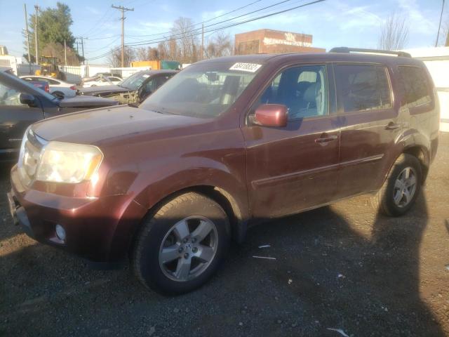 HONDA PILOT EXL 2011 with VIN 5FNYF4H59BB082436 - Photo from auction