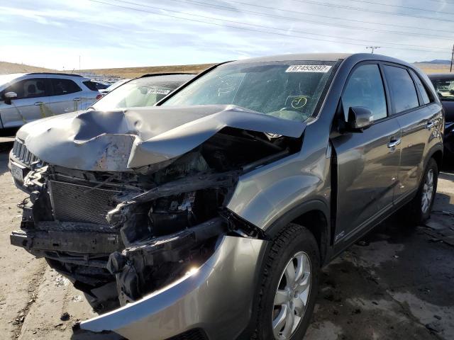 KIA SORENTO LX 2013 with VIN 5XYKTCA64DG398320 - Photo from auction