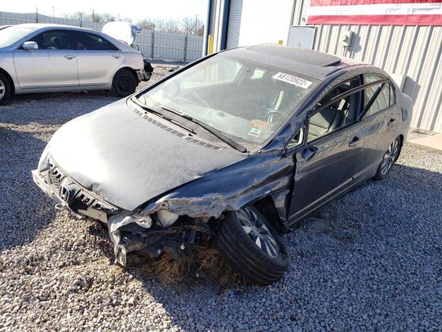 HONDA CIVIC EXL 2009 with VIN 19XFA16909E017176 - Photo from auction