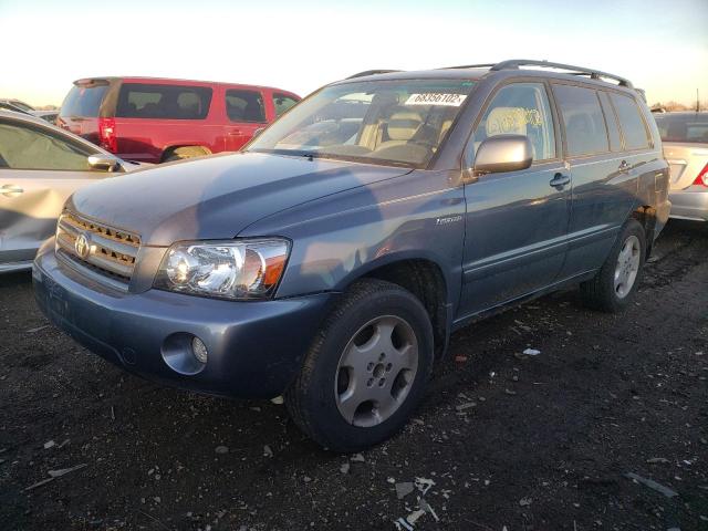 TOYOTA HIGHLANDER 2005 with VIN JTEEP21A050117990 - Photo from auction