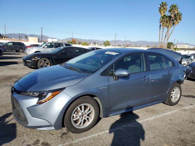 TOYOTA COROLLA LE 2021 with VIN JTDEAMDE6MJ027235 - Photo from auction