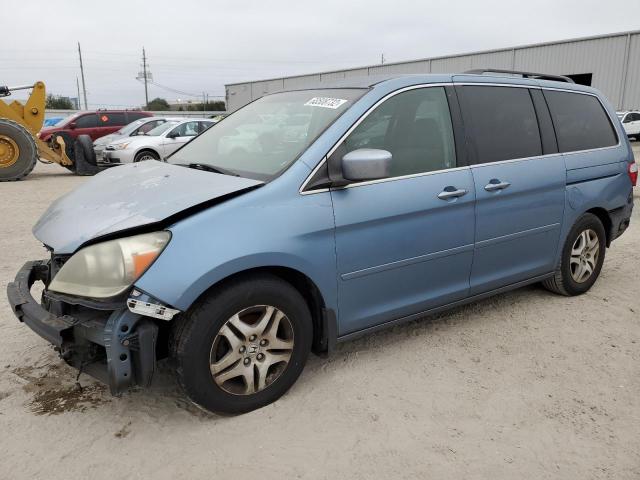 HONDA ODYSSEY EX 2005 with VIN 5FNRL38425B125629 - Photo from auction