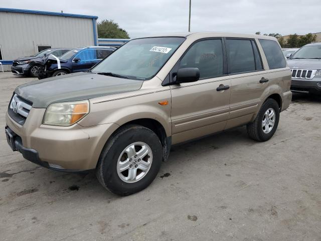 HONDA PILOT LX 2007 con VIN 5FNYF28117B002121 - Foto de la subasta