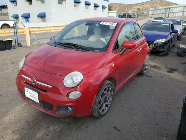 FIAT 500 SPORT 2015 with VIN 3C3CFFBR8FT549973 - Photo from auction