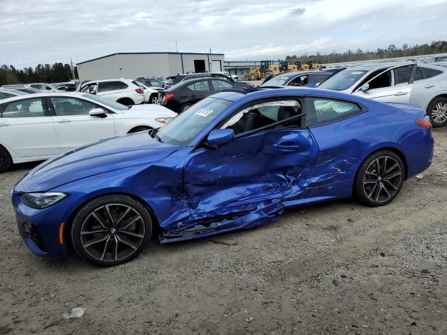 BMW 430I 2022 with VIN WBA53AP05NCJ82886 - Photo from auction