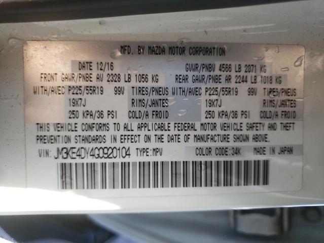 Photo 14 from auction – 2016 MAZDA CX-5 GT with VIN JM3KE4DY4G0920104