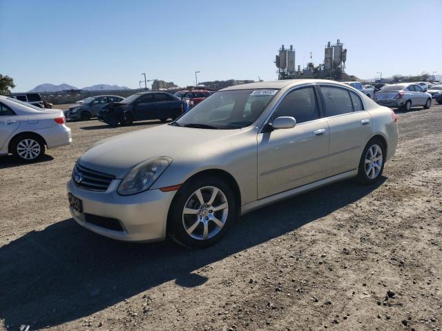 INFINITI G35 2005 with VIN JNKCV51E35M210399 - Photo from auction