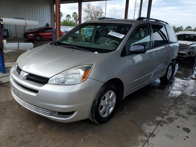 TOYOTA SIENNA CE 2005 with VIN 5TDZA23C15S283728 - Photo from auction
