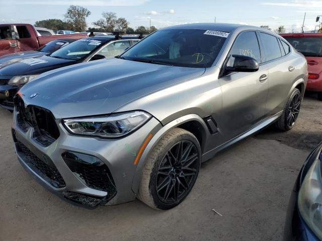 BMW X6 M 2021 with VIN 5YMCY0C05M9H49549 - Photo from auction
