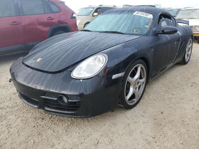 PORSCHE CAYMAN S 2006 with VIN WP0AB29856U780601 - Photo from auction