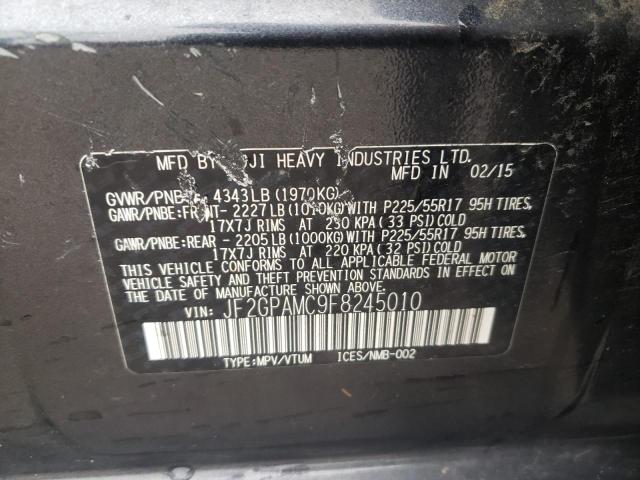Фото 14 с аукциона – 2015 SUBARU XV CROSSTR с VIN JF2GPAMC9F8245010