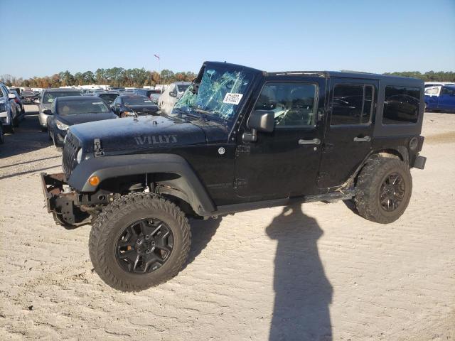 JEEP WRANGLER U 2014 with VIN 1C4BJWDG1EL252961 - Photo from auction