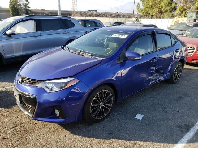 TOYOTA COROLLA L 2014 with VIN 5YFBURHE6EP058676 - Photo from auction
