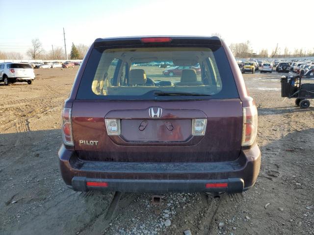 Photo 6 from auction – 2007 HONDA PILOT LX with VIN 5FNYF28147B038336