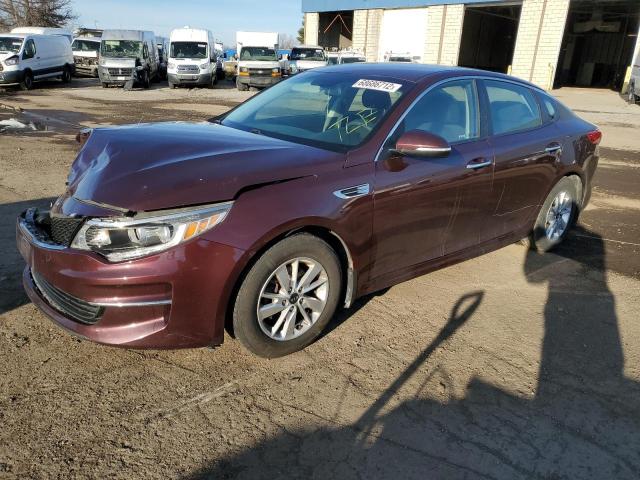 Photo 1 from auction – 2017 KIA OPTIMA LX with VIN 5XXGT4L34HG157463