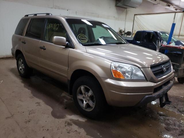 Photo 4 from auction – 2005 HONDA PILOT EX with VIN 5FNYF18405B007957