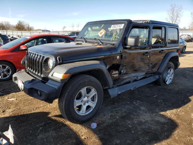Photo 1 from auction – 2018 JEEP WRANGLER with VIN 1C4HJXDG4JW259749