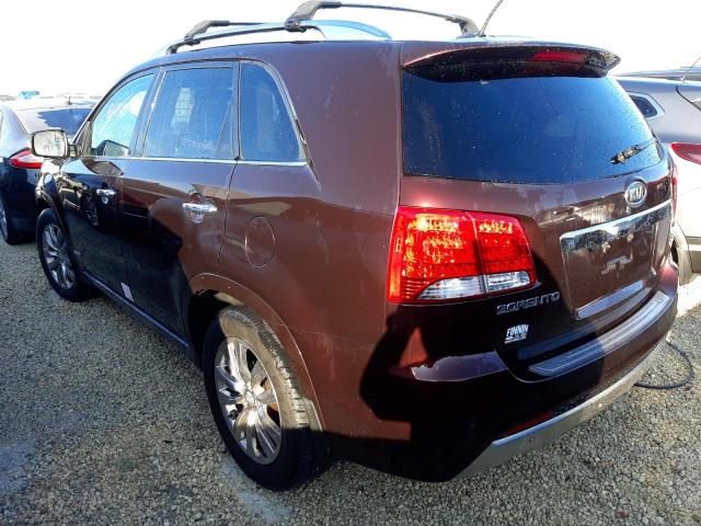 Photo 2 from auction – 2012 KIA SORENTO SX with VIN 5XYKWDA2XCG266073