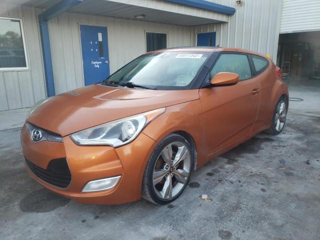 HYUNDAI VELOSTER 2012 with VIN KMHTC6AD0CU031704 - Photo from auction