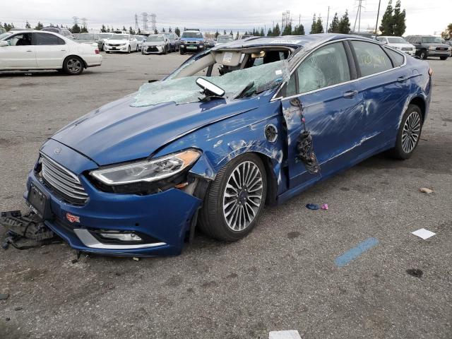 FORD FUSION TIT 2017 with VIN 3FA6P0SU3HR254003 - Photo from auction
