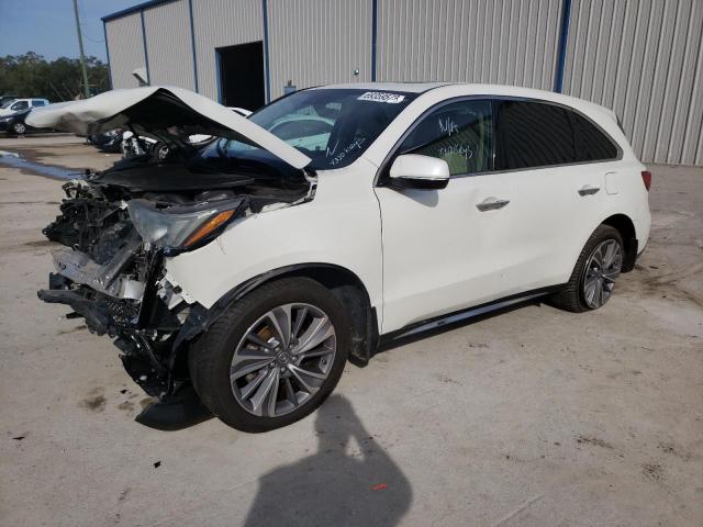 ACURA MDX 2017 with VIN 5FRYD3H77HB013625 - Photo from auction