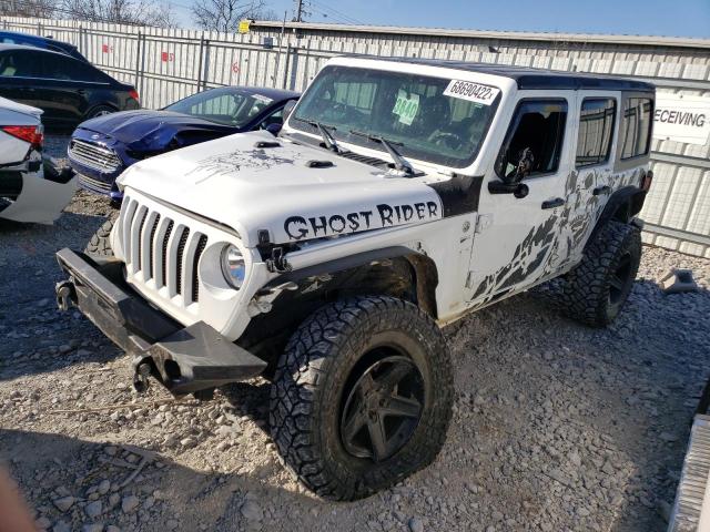 JEEP WRANGLER U 2018 with VIN 1C4HJXDG2JW120140 - Photo from auction