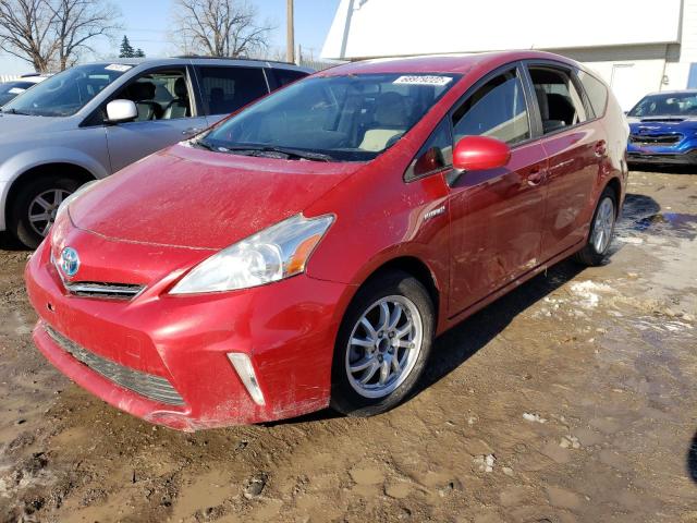 TOYOTA PRIUS V 2012 with VIN JTDZN3EU5C3181217 - Photo from auction