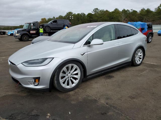 TESLA MODEL X 2018 with VIN 5YJXCBE23JF090579 - Photo from auction