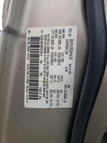 Photo 14 from auction – 2005 CHRYSLER PACIFICA T with VIN 2C8GF68495R253014