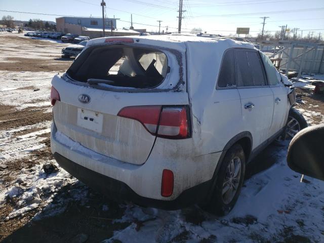 Photo 3 from auction – 2015 KIA SORENTO LX with VIN 5XYKT3A67FG556300