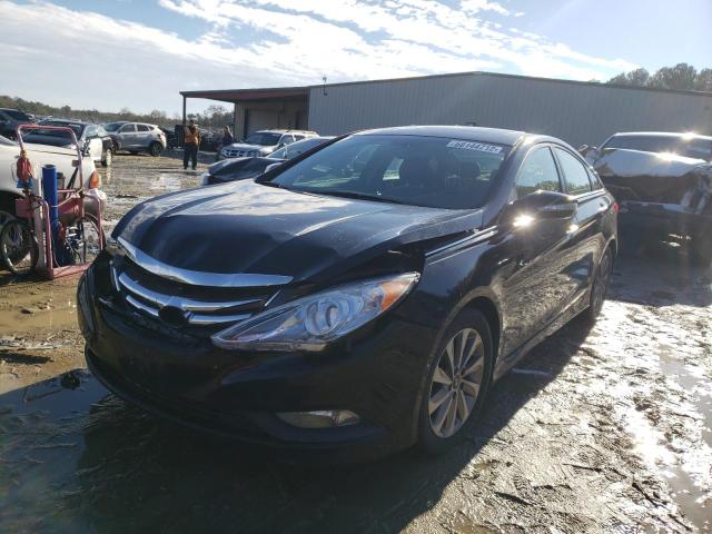 HYUNDAI SONATA SE 2014 with VIN 5NPEC4AC5EH846695 - Photo from auction