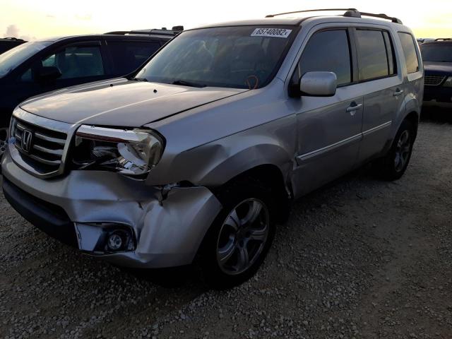 HONDA PILOT EXL 2014 with VIN 5FNYF3H56EB028610 - Photo from auction
