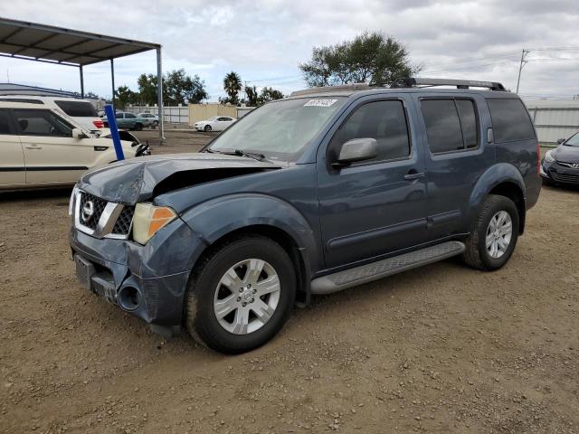 NISSAN PATHFINDER 2005 with VIN 5N1AR18U55C769067 - Photo from auction
