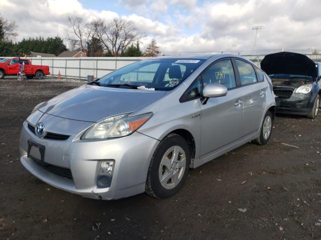TOYOTA PRIUS 2011 with VIN JTDKN3DUXB0267173 - Photo from auction