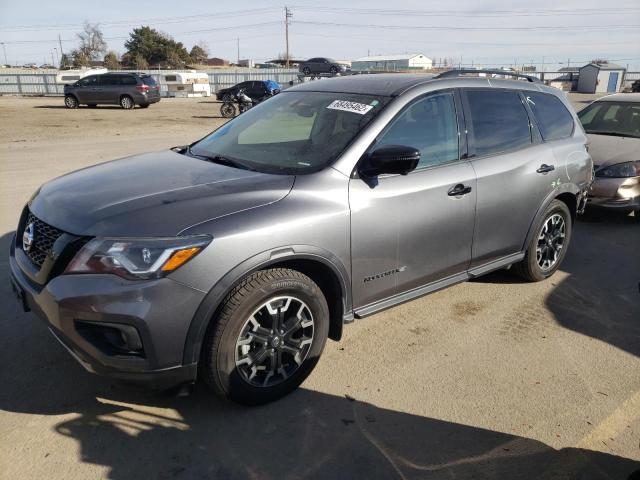 NISSAN PATHFINDER 2019 with VIN 5N1DR2MM8KC637327 - Photo from auction