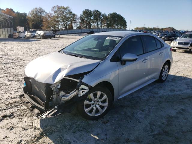 TOYOTA COROLLA LE 2021 with VIN 5YFEPMAE2MP268871 - Photo from auction
