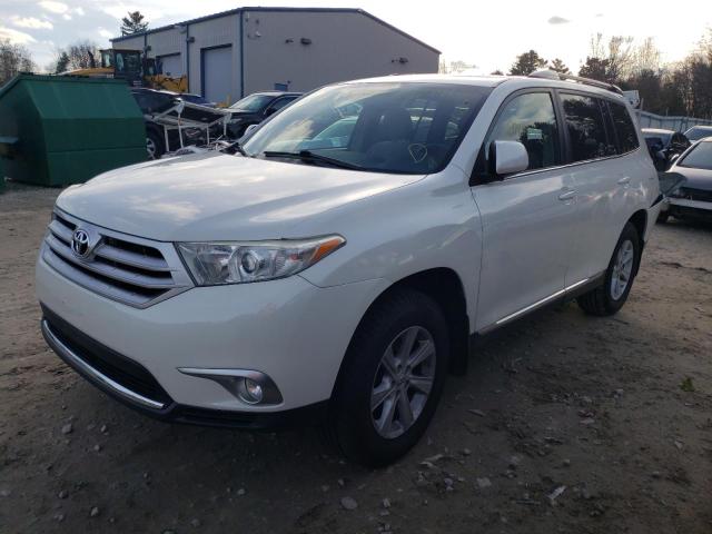 TOYOTA HIGHLANDER 2013 with VIN 5TDBK3EH1DS180725 - Photo from auction