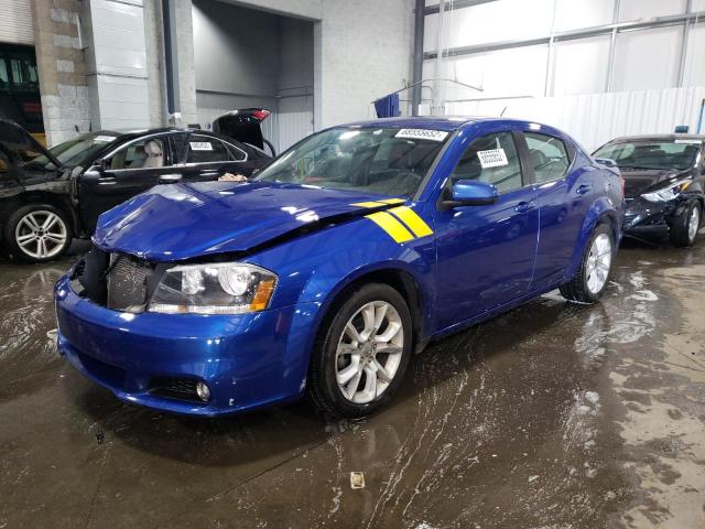 DODGE AVENGER R/ 2012 with VIN 1C3CDZBG6CN165479 - Photo from auction