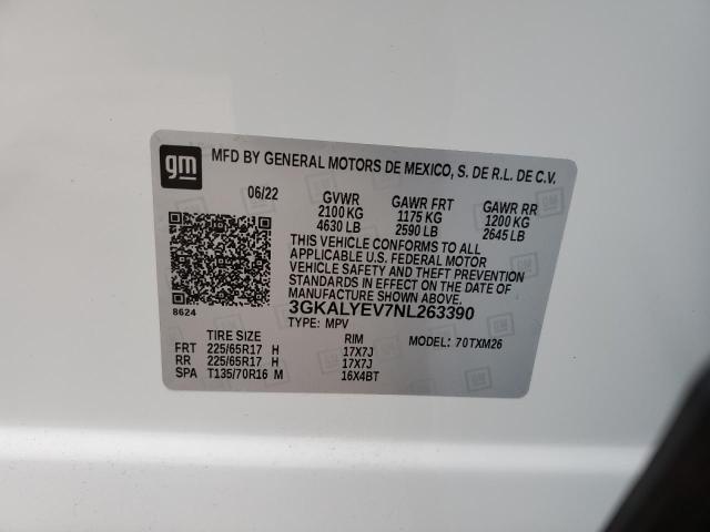 Photo 14 from auction – 2022 GMC TERRAIN AT with VIN 3GKALYEV7NL263390