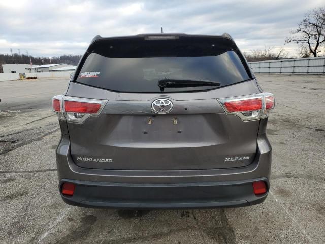 Photo 6 from auction – 2016 TOYOTA HIGHLANDER with VIN 5TDJKRFH5GS500503