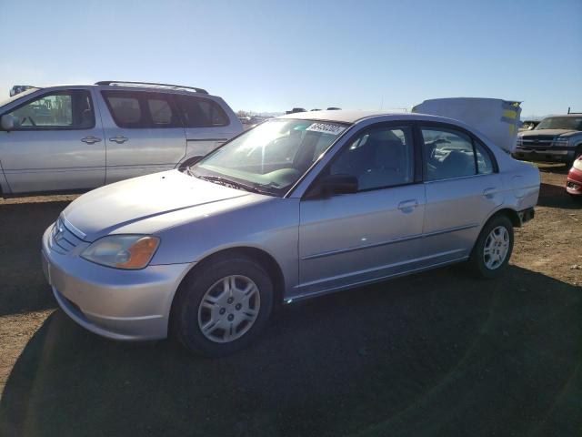 HONDA CIVIC LX 2002 with VIN 2HGES16592H541248 - Photo from auction