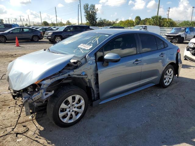 Photo 1 from auction – 2021 TOYOTA COROLLA LE with VIN JTDEPMAE8MJ127159