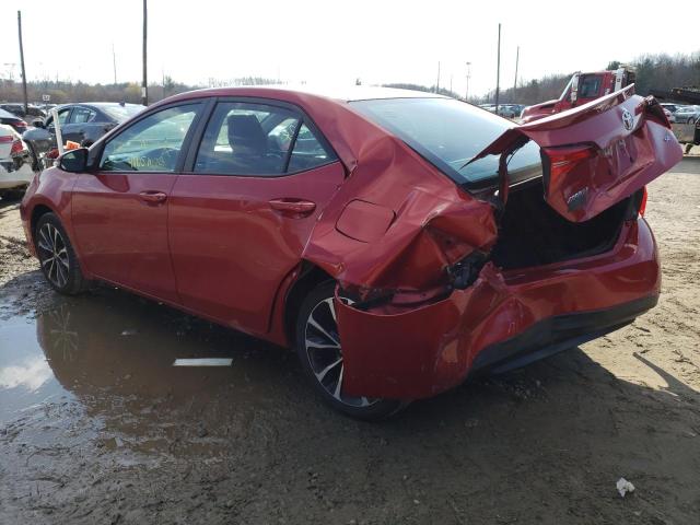 Photo 2 from auction – 2017 TOYOTA COROLLA L with VIN 5YFBURHE4HP582431
