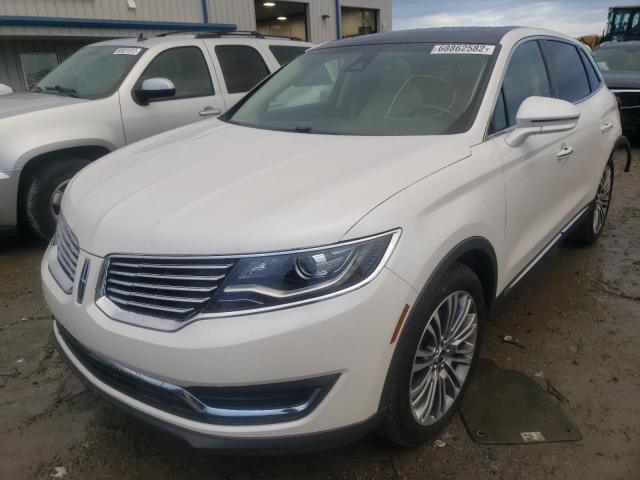 LINCOLN MKX RESERV 2016 with VIN 2LMTJ8LR9GBL89653 - Photo from auction