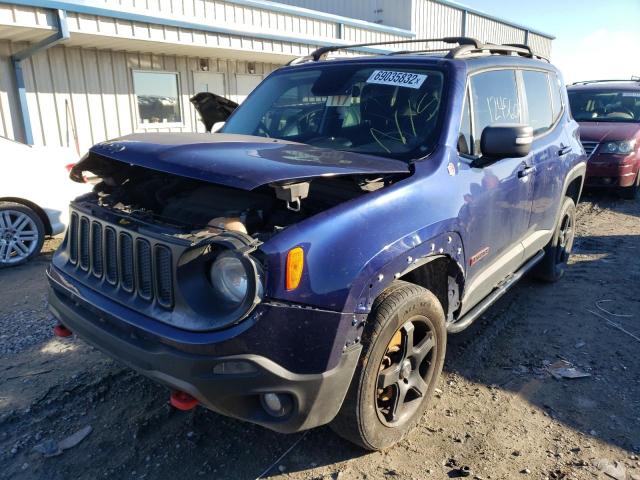 JEEP RENEGADE T 2016 with VIN ZACCJBCT4GPD64146 - Photo from auction