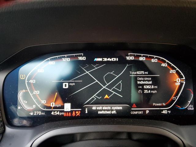 Photo 9 from auction – 2022 BMW M340XI with VIN 3MW5U9J09N8C41515