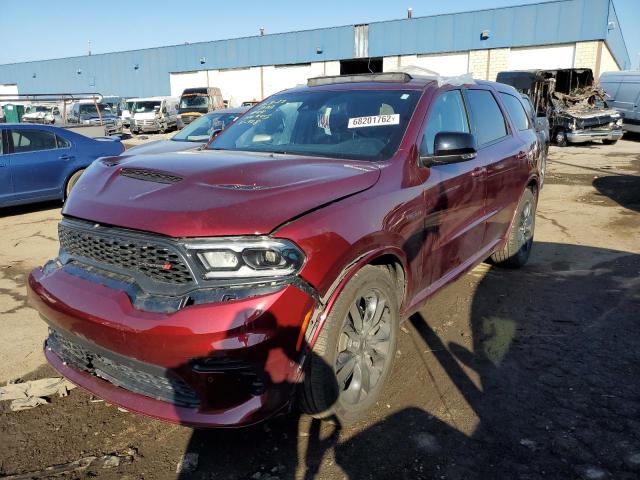 DODGE DURANGO R/ 2022 with VIN 1C4SDJCT5NC134288 - Photo from auction
