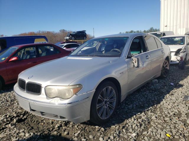 BMW 745 LI 2004 with VIN WBAGN63554DS53417 - Photo from auction