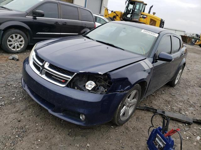DODGE AVENGER SX 2013 with VIN 1C3CDZCB7DN680222 - Photo from auction